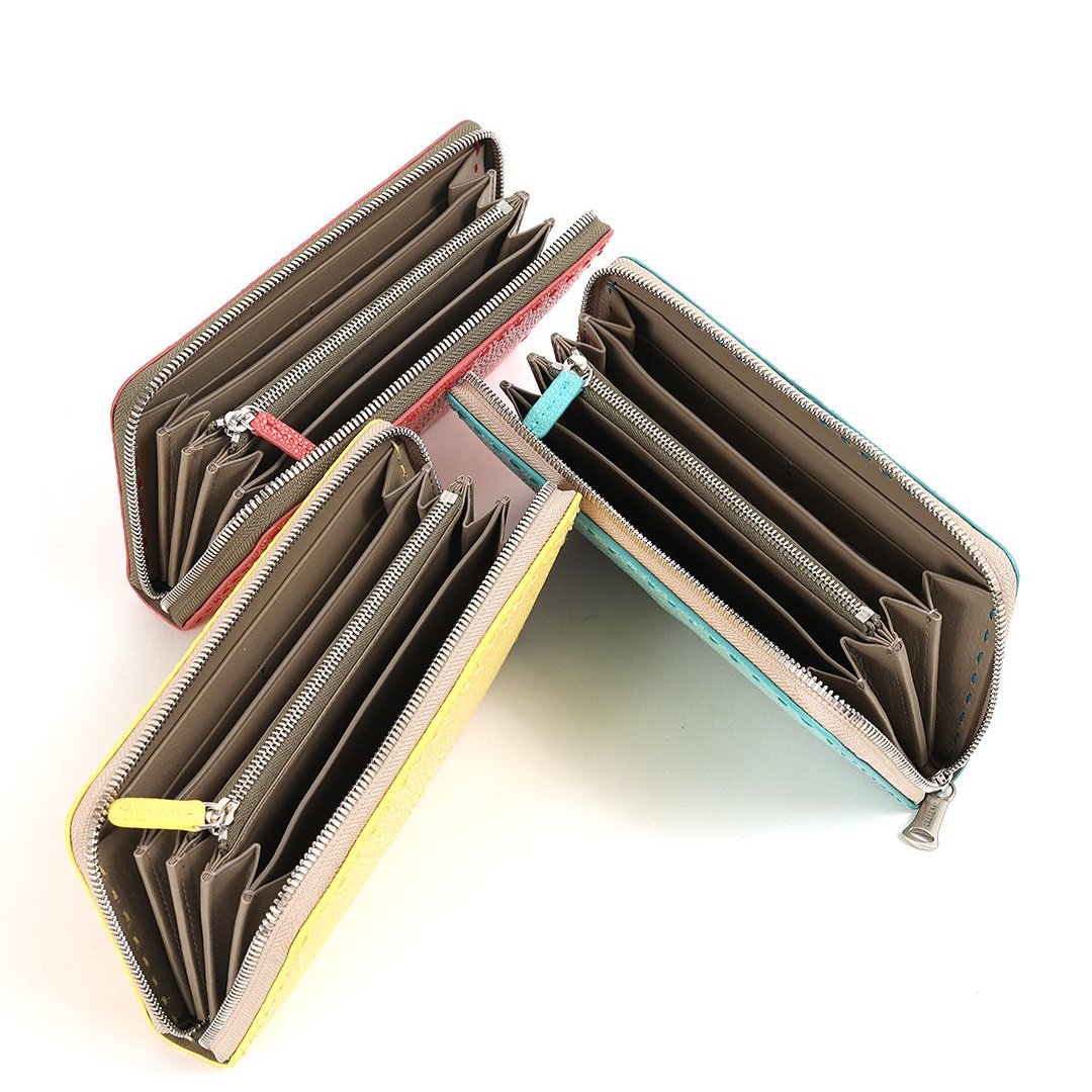 RAY スティングレイ ラウンドジップ長財布 B-2336