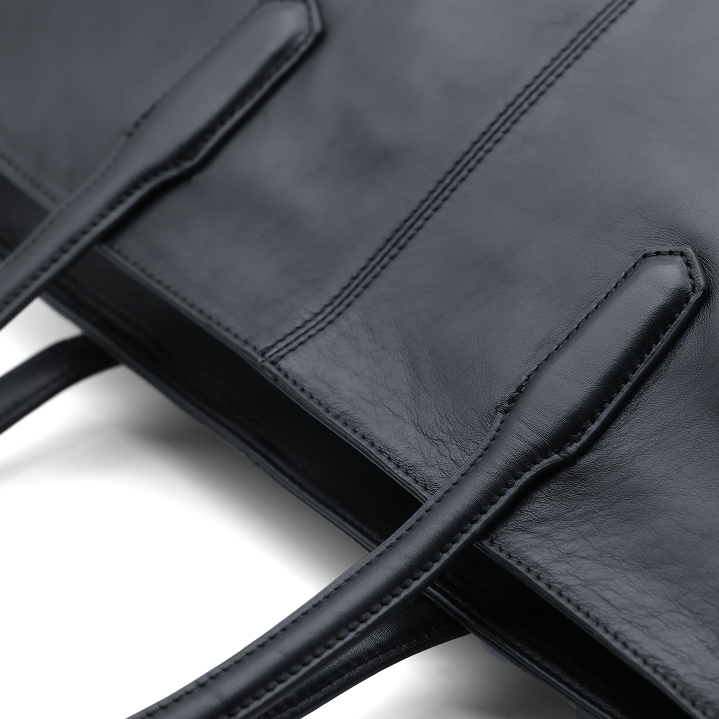 シンプルレザートートバッグ B-6139 – L.E.D.BITES