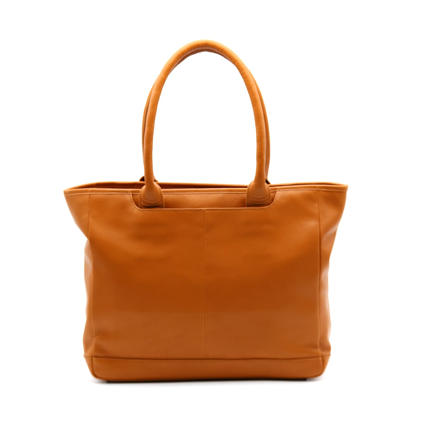 撥水レザー　トートバッグ　